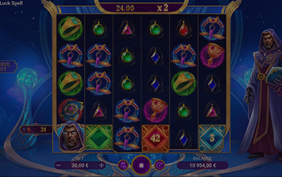 Good Luck Spell screen