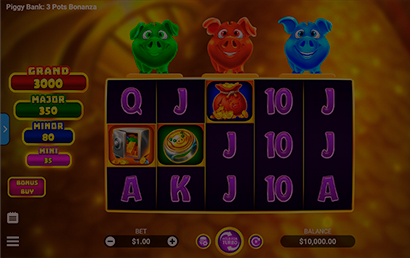 Piggy Bank: 3 Pots Bonanza screen